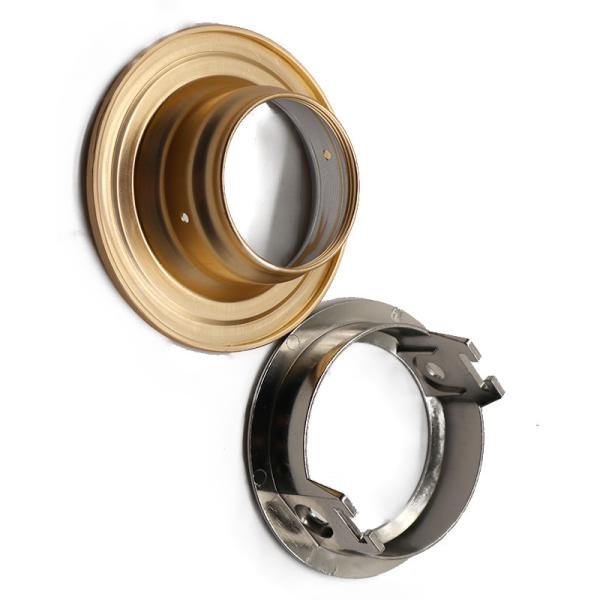 SGS Socket Heat Press Precision Metal Stamping Parts Switch Leather