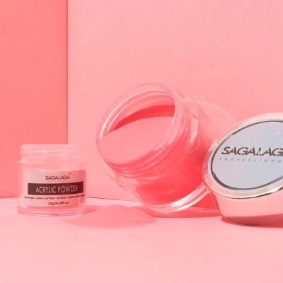 Beauty Nail MSDS Certification More Colors Acrylic Powder Nude Pink Red Glitter 3D Acrylic Art for French Extension Carving