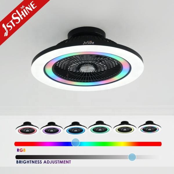 Experimente o melhor de ambos os mundos com o nosso ventilador de teto LED de 23 polegadas e motor DC