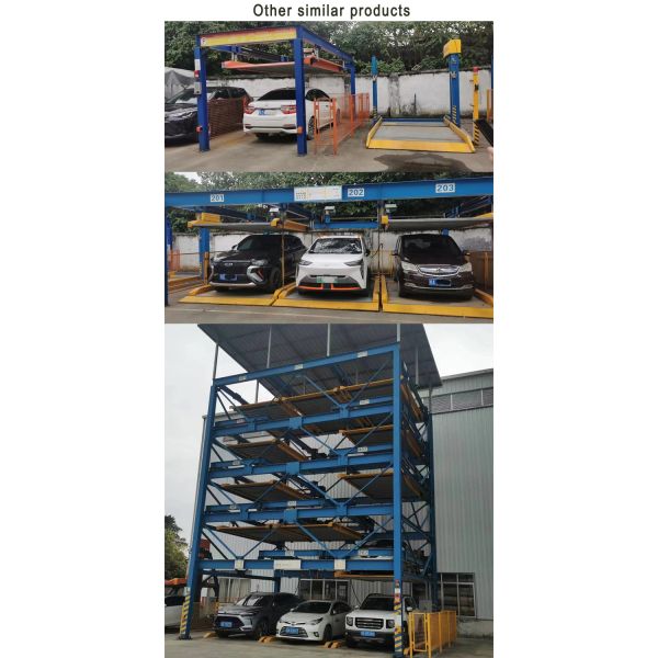 11-layer Vertical Looping Parking System with Easy Operation and Space Saving Design