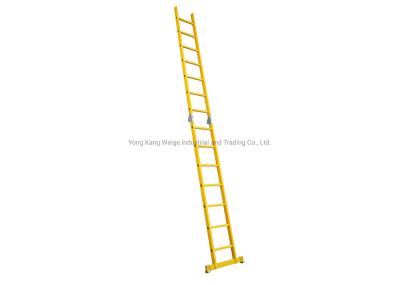 Anti Corrosion 5.0m 2X9 Fiberglass Step Ladder