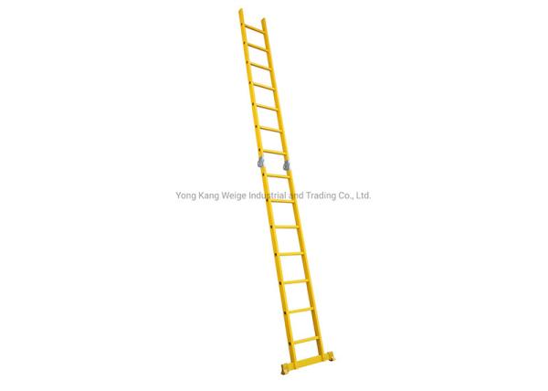 Anti Corrosion 5.0m 2X9 Fiberglass Step Ladder