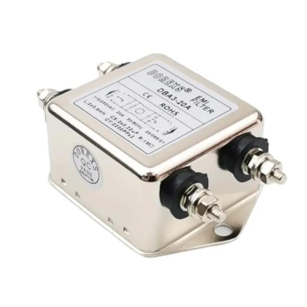 DBA3 Болт однофазный источник питания Шумный фильтр AC 220VAC 40a
