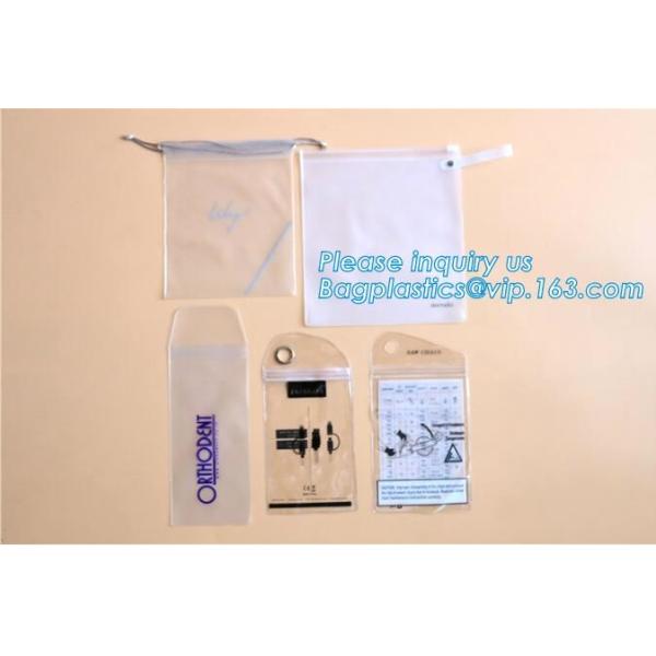 Slider Zip lockk Mobile Phone Clear Vinyl PVC Bag, matte frosted PVC slider zipper bag plastic bag with zipper, resealable