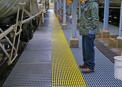 Fogo - assoalho plástico resistente que raspa para a manutenção fácil da plataforma da indústria