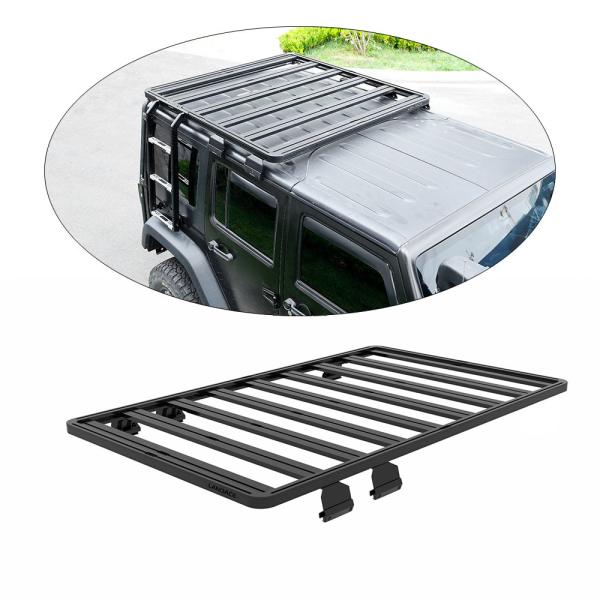 Customized Logo Accepted Powder Coated Short Jeep Compass Cross Bar Rail Ba Roof Rack