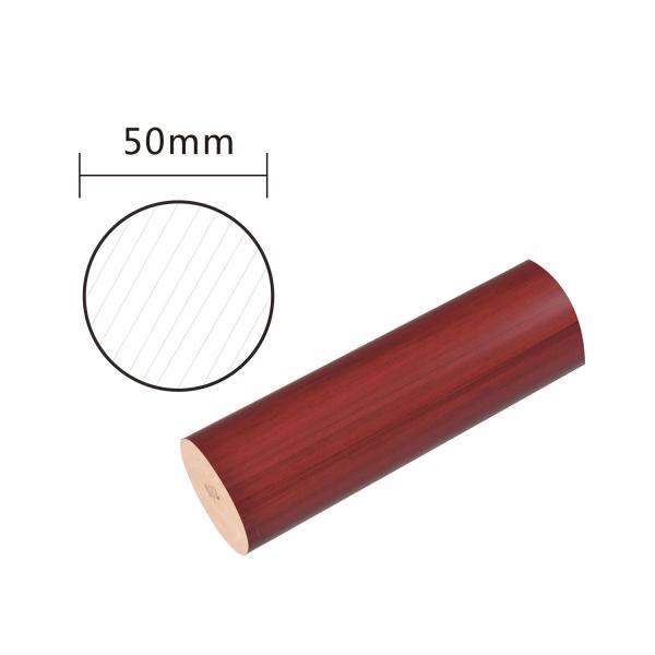 SO50 Decorative PVC Handrail for Metal and Decorative Railing 50mm Round Handrail