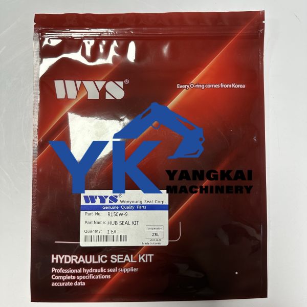 R150W-9 MAGNETIC SEALING KIT FOR LEAK-PROOF WHEEL HUB FOR HYUNDAI EXCAVATOR