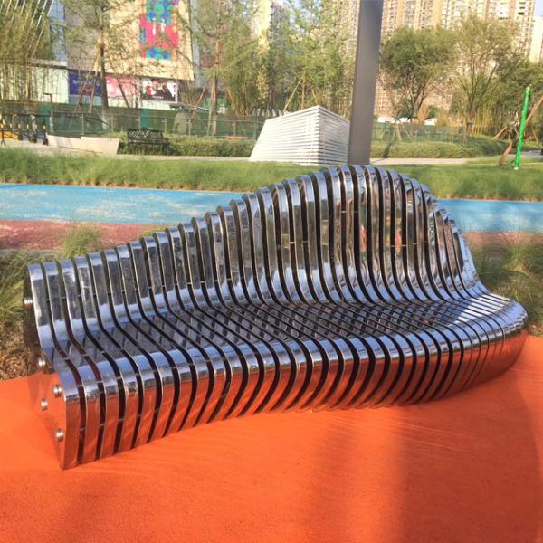 Верхний сегмент 2500mm 201 Суд сада нержавеющей стали