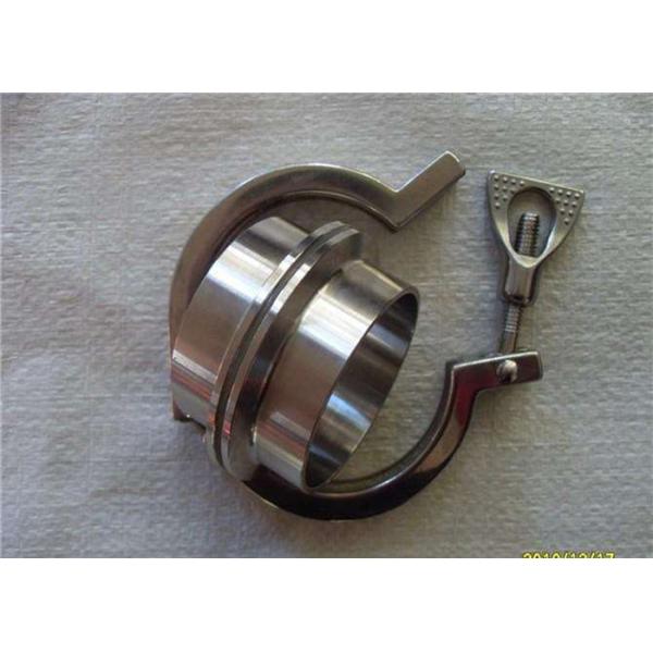 Штуцеры струбцины санитарной нержавеющей стали Три с штуцером трубы набивкой Феррулес