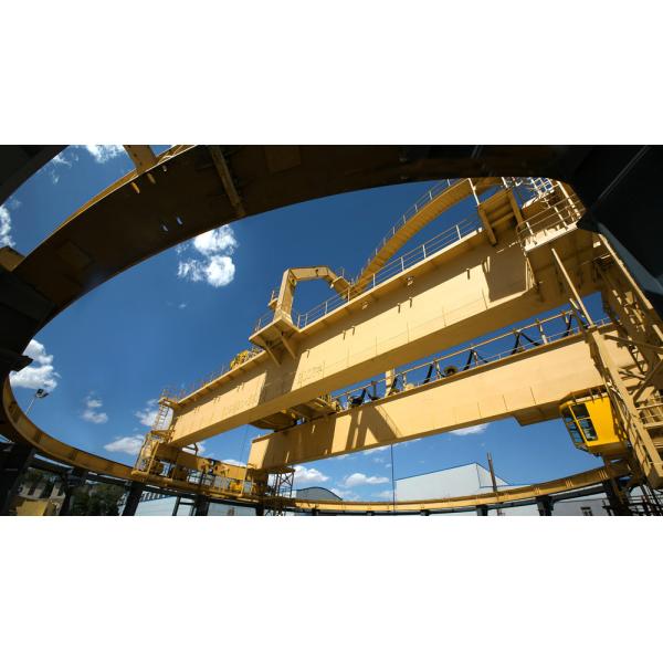 Span 7.5 ~ 35 M Nuclear Polar Cranes For Fuel Assembly Reactor Head