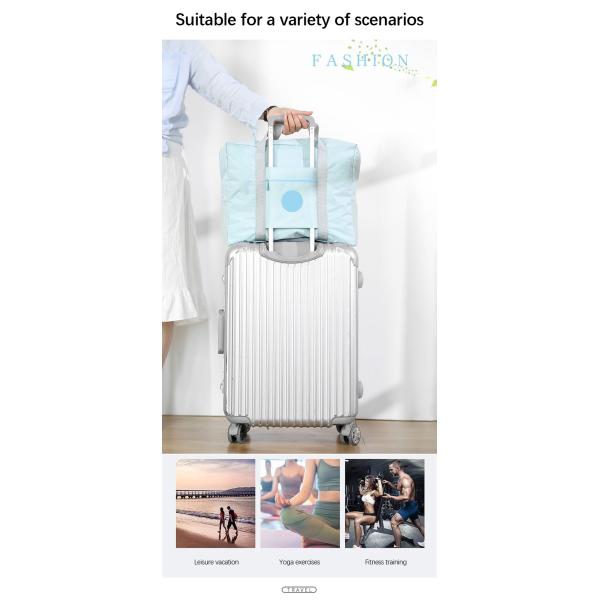 Sympathybag Promotional Cheap Durable Waterproof Nylon Folding Storage Travel Bag Foldable Duffel Bag Large Travel Tote Bag