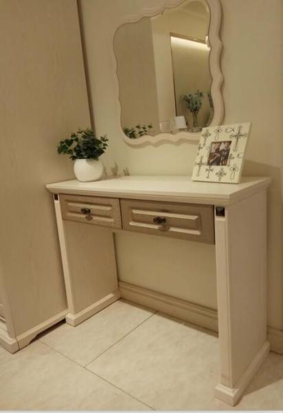 Luxury European Contemporary Furniture / European Style Dresser Antique Color Handle