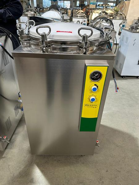 Autoclave stérilisateur à vapeur vertical de petit volume pour la recherche scientifique, 75L