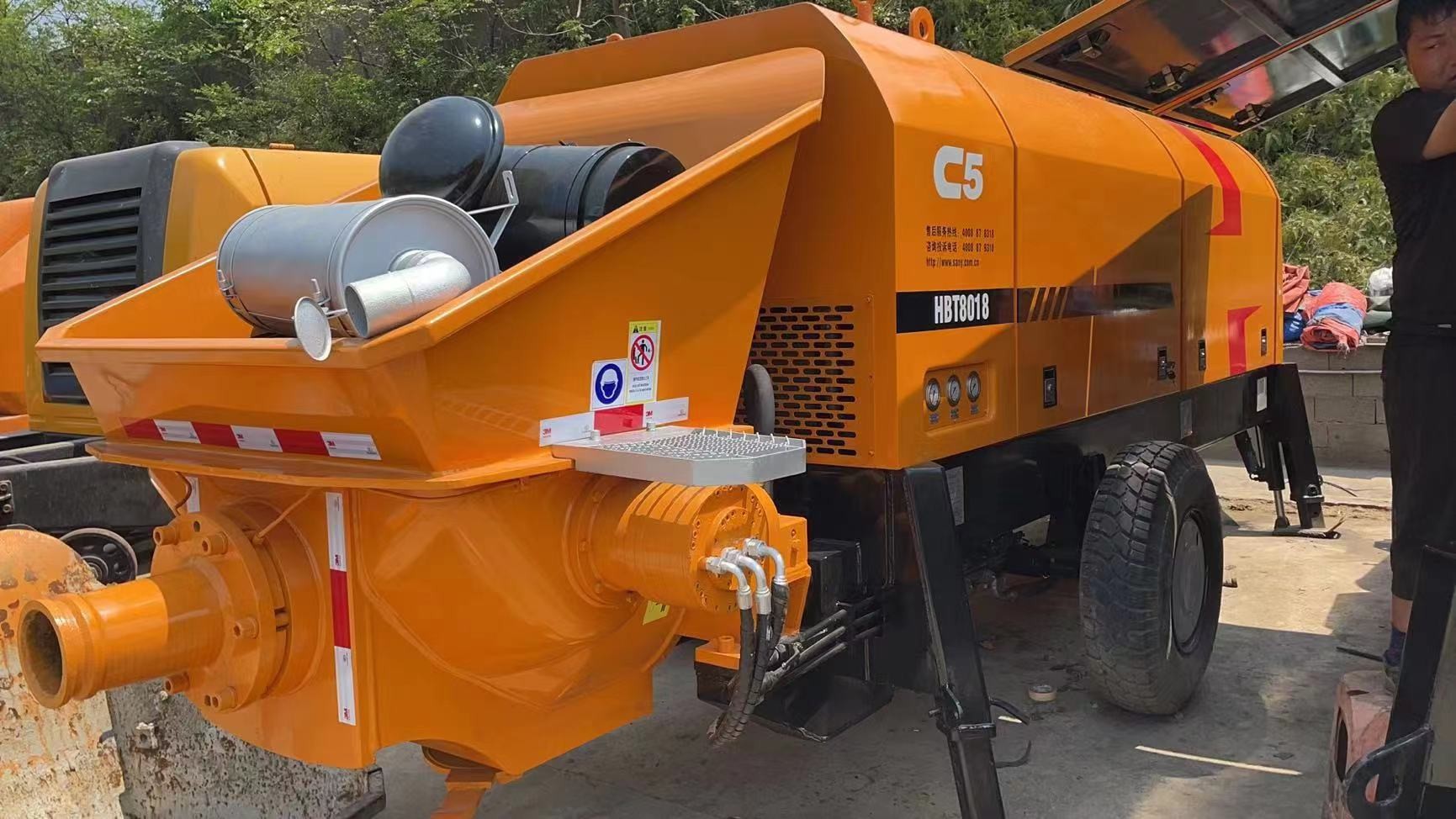 Используемый и Reconditioned двигатель Deutz Shacman смесителя насоса бетона трейлера