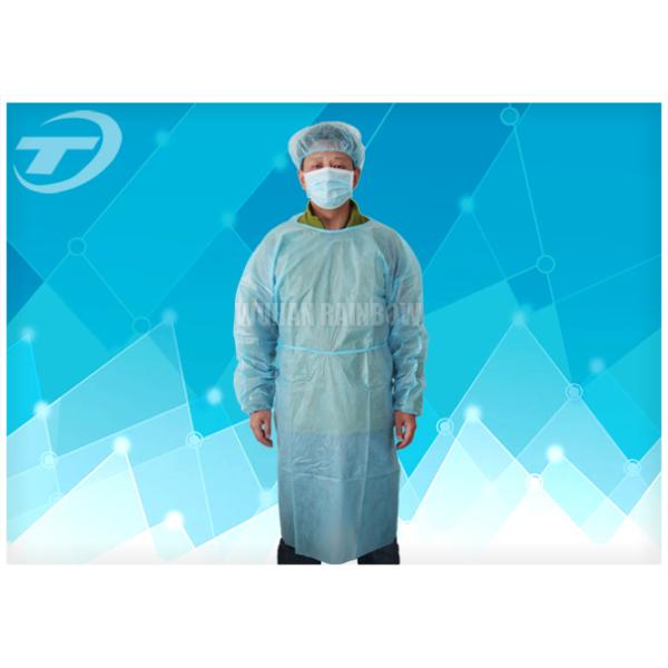 Защитная простерилизованная изоляция одевает устранимое с связанным запястьем