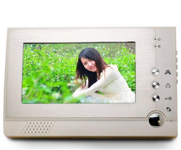 Night vision Monitor digital door peephole viewer for home automation and security