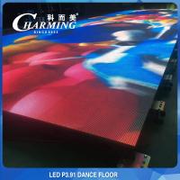 Écran LED de piste de danse étanche à l'humidité anti-rayures AC180-240V