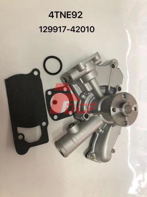 4TNE92 aplicam às peças de motor diesel da bomba de água 129917-42010 de Yanmar a máquina escavadora