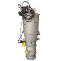 Machine à aspirer en poudre d'acier inoxydable à élevateur sous vide mobile