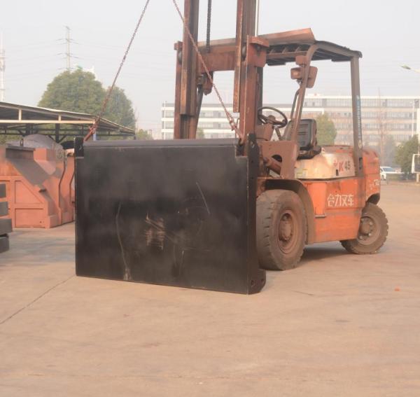 High Strength Garbage Truck Parts Heavy Duty Garbage Truck Compactor Skateboard