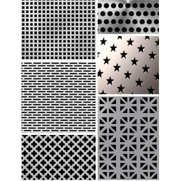 Decorative Perforated Metal Mesh Facade Panel Cladding Curtain Wall Metal Mesh