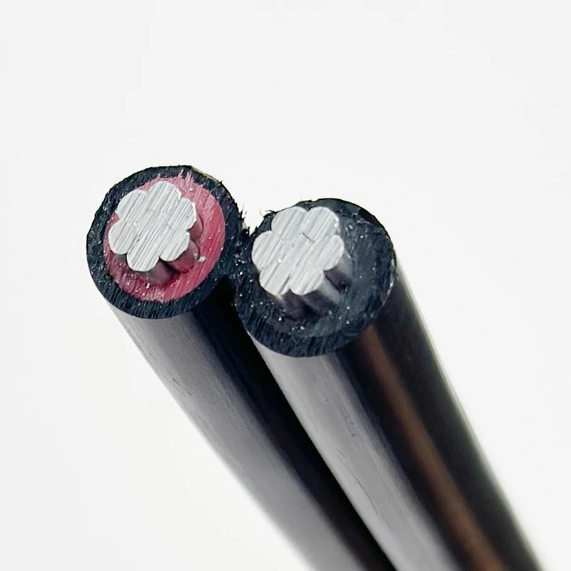 Service Cable 2 X 25sq.mm Aluminium Stranded Low Voltage Power Cable 0.6/1kV for Ghana