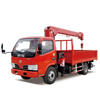 Stiff Loader Mini 3.2 Ton Hydraulic Stiff Boom Mobile Lorry Crane