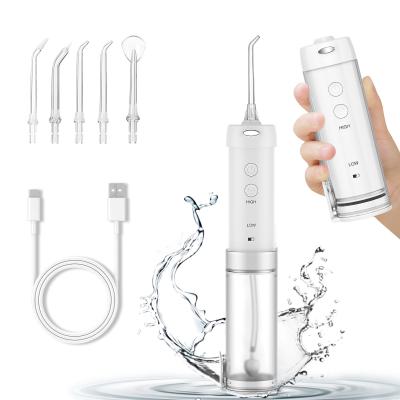 Nozzle 360 Rated Elétrico 5 Tipos Negro Dentes Portáteis Pick Limpeza Jet Waterflosser Dental Water Flosser Irrigador Oral Sem Cordel