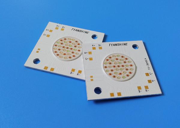 4in1 RGBA LEDs 80W COB LED Arrays , High Power Architectural Multicolor LED