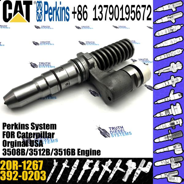 Injetor comum 392-0203 do trilho do combustível quente da venda 3920203 20R-1267 para o motor 994D de Caterpillar