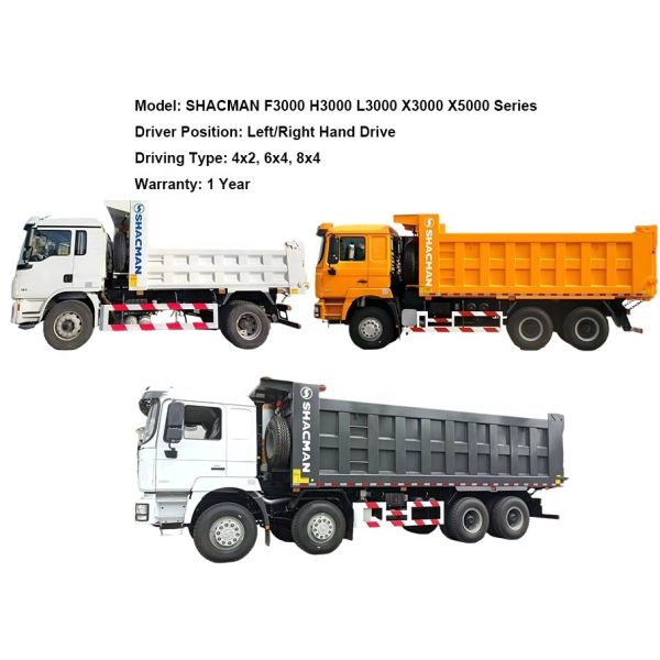 Tipper Trucks 12 Wheeler Transportation Dump Truck 400HP Manual Transmission Tipper Truck diesel Fuel