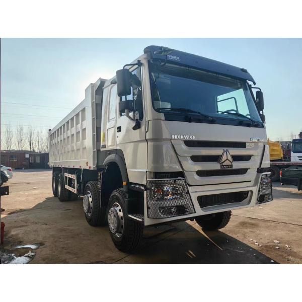 Sinotruk AC16 Ось Подержанные грузовики с наклоном Горное машиностроение 8x4 12 колес