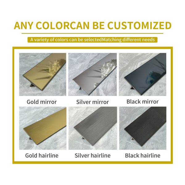 Long Lasting Stainless Steel Edging Strip Corrosion Resistance With Polished Finishin