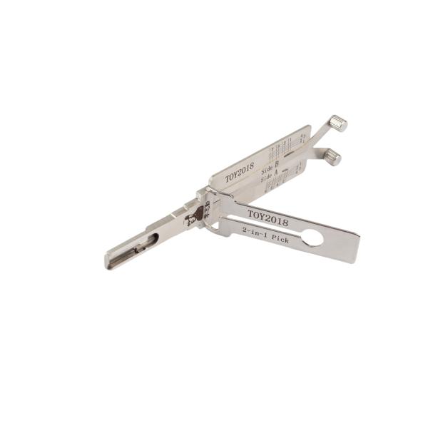 Lishi 2 In 1 Auto Lock Pick car unlock TOY2014 TOY2018 TOY2 for Toyota Japan