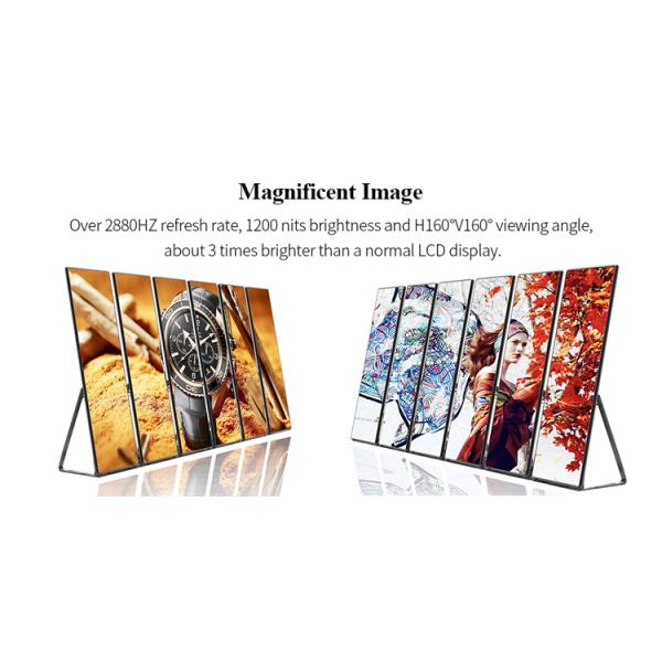 На полу стоящий светодиодный плакат полный цветный дисплей P4 портативная реклама издание