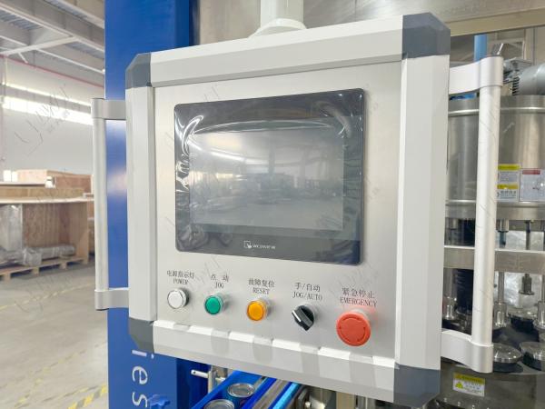 Máquina etiquetadora automática para latas 220V/380V con pantalla táctil