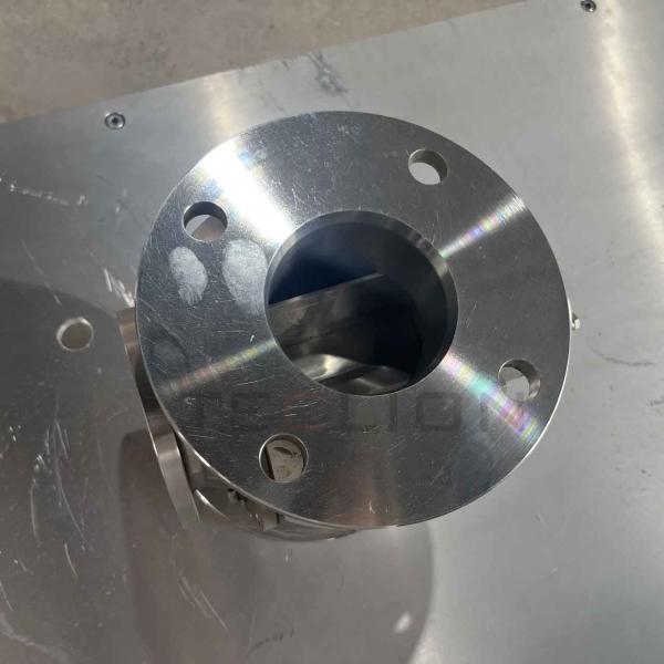 Hygiène Valve rotative à haute température écluse industrielle pour mesure des poudres