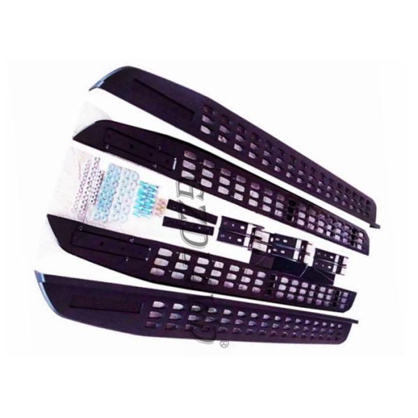 Черный материал алюминиевого сплава шага в сторону автомобиля аксессуаров ренджера Т6 Т7 на ренджер 2015-2019 Форда