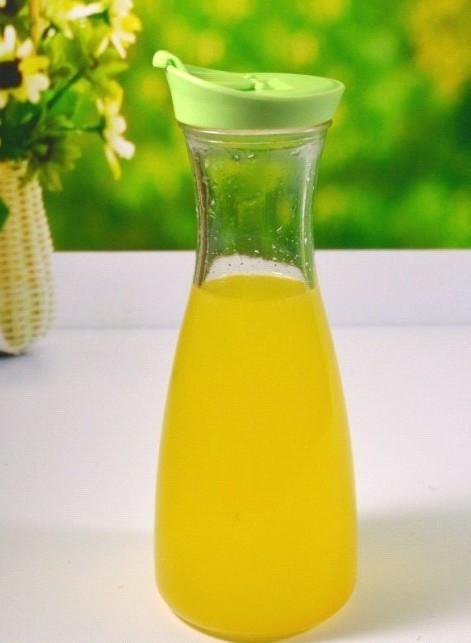 glass juice bottle