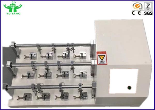 22.5°  Footwear Testing Equipment Leather Bending / Flexural Resistance Tester