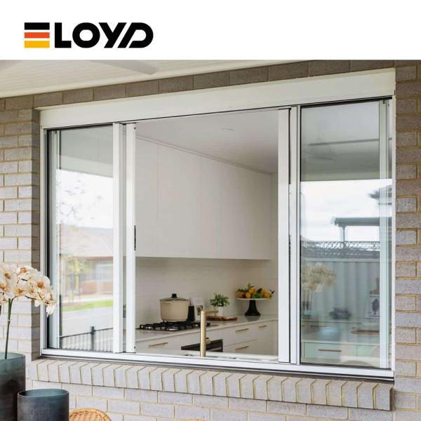 Soundproof Aluminum Sliding Window with Acoustic Glazing