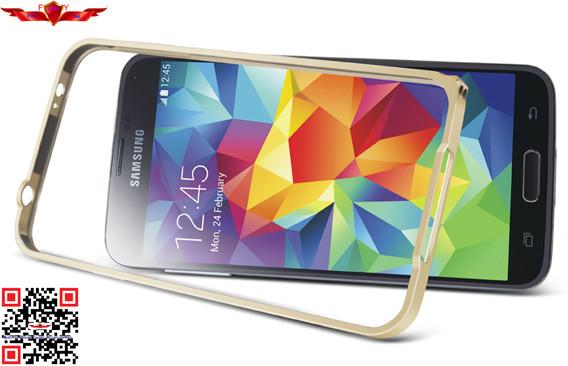 Hot Selling 100% Qualify Ultra Thin 0.7MM Aluminum Bumper For Samsung Galaxy S5 Colorful
