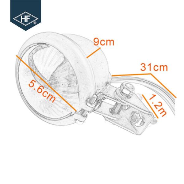 Halo Projector Front Aftermarket Motorcycle Lights For Yamaha 12V - 30V