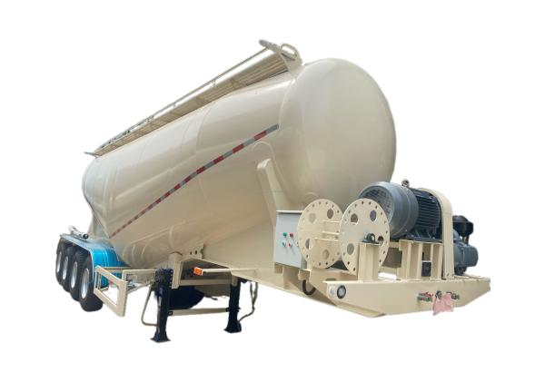 CIMC Latest Design Of High-strength Three-axis Cement Bulk Powder Tank Trailer