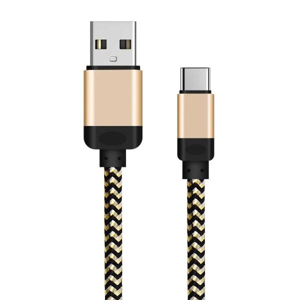 USB 3.0 Connector Nylon Braided Cable 2A Fast Charging Data Cable For Phone Charger