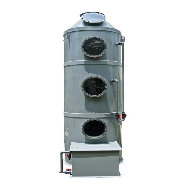 400 kg Torre de descarga de gases de escape Torre de depuração de gases úmidos para equipamentos de eliminação ODM
