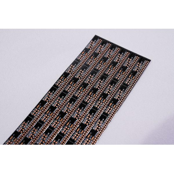 Double Layer LED Flexible Circuit Board with Fire Protection Level V0 and Customizable Thickness for LED Strip Lighting