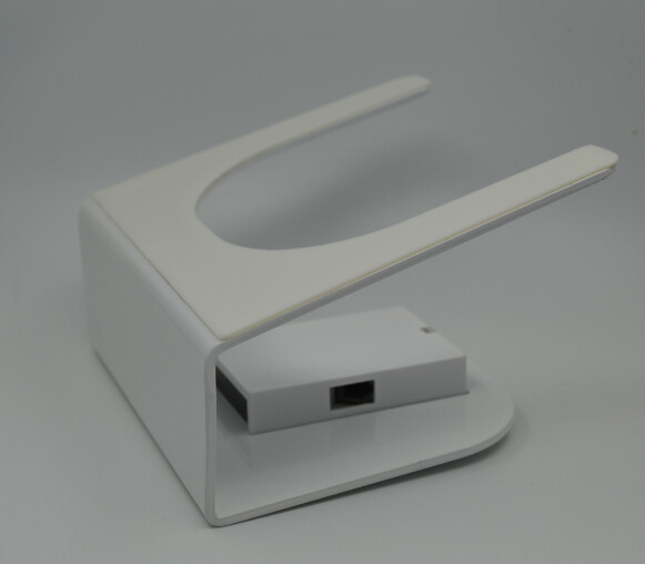 COMER Magnetic retractable internal cable anti-theft alarm device tablet retail stand retail