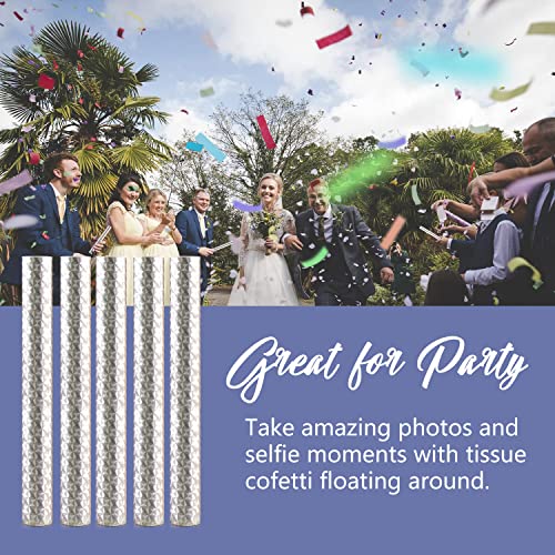 Colorful Biodegradable Tissue Wedding Confetti Wands for Party and Festival Shows